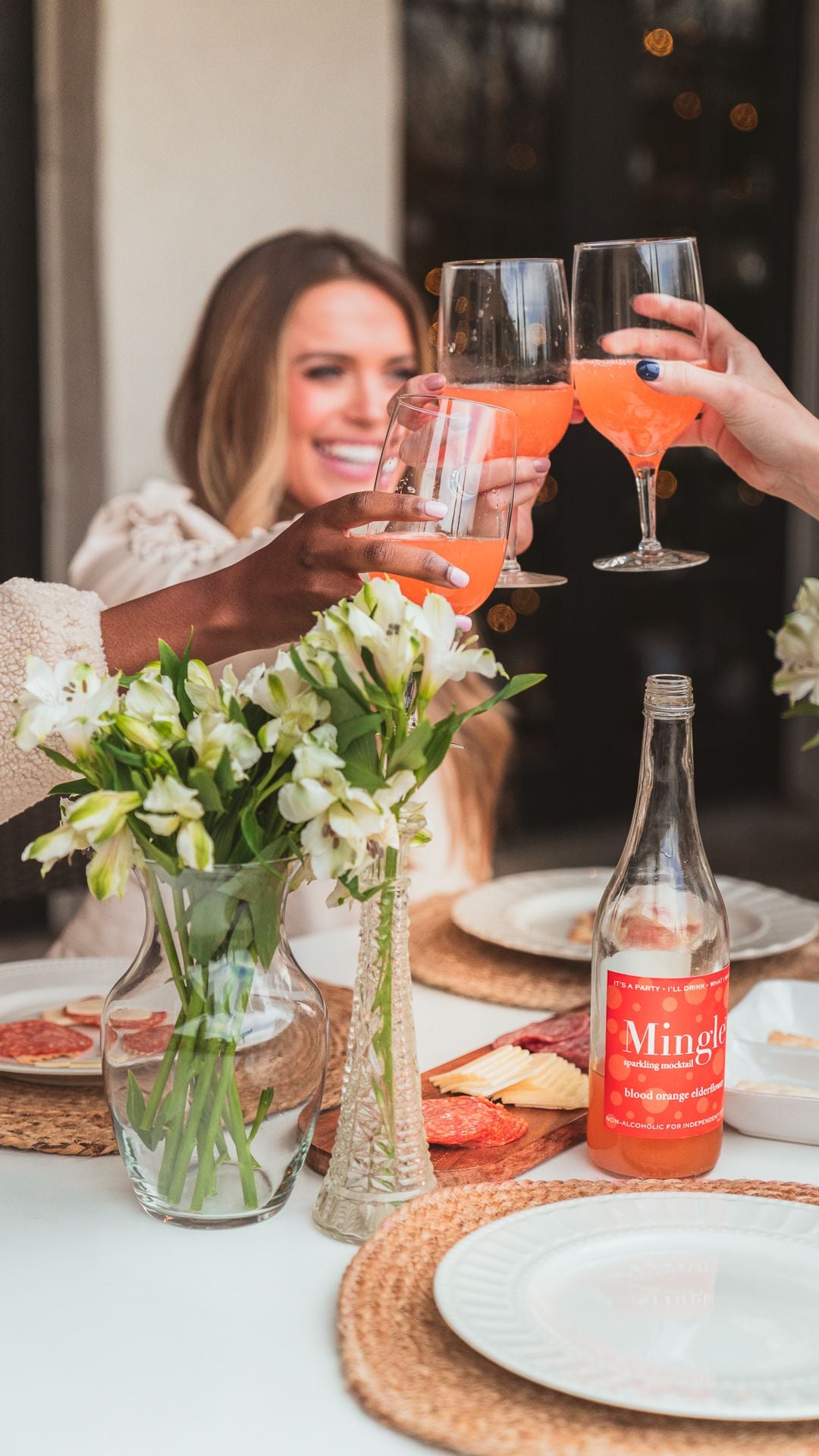 Blood Orange Mimosa Mocktail with Bold Citrus | Mingle