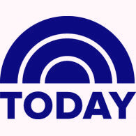 TODAY show logo with blue arched rays above bold wordmark.