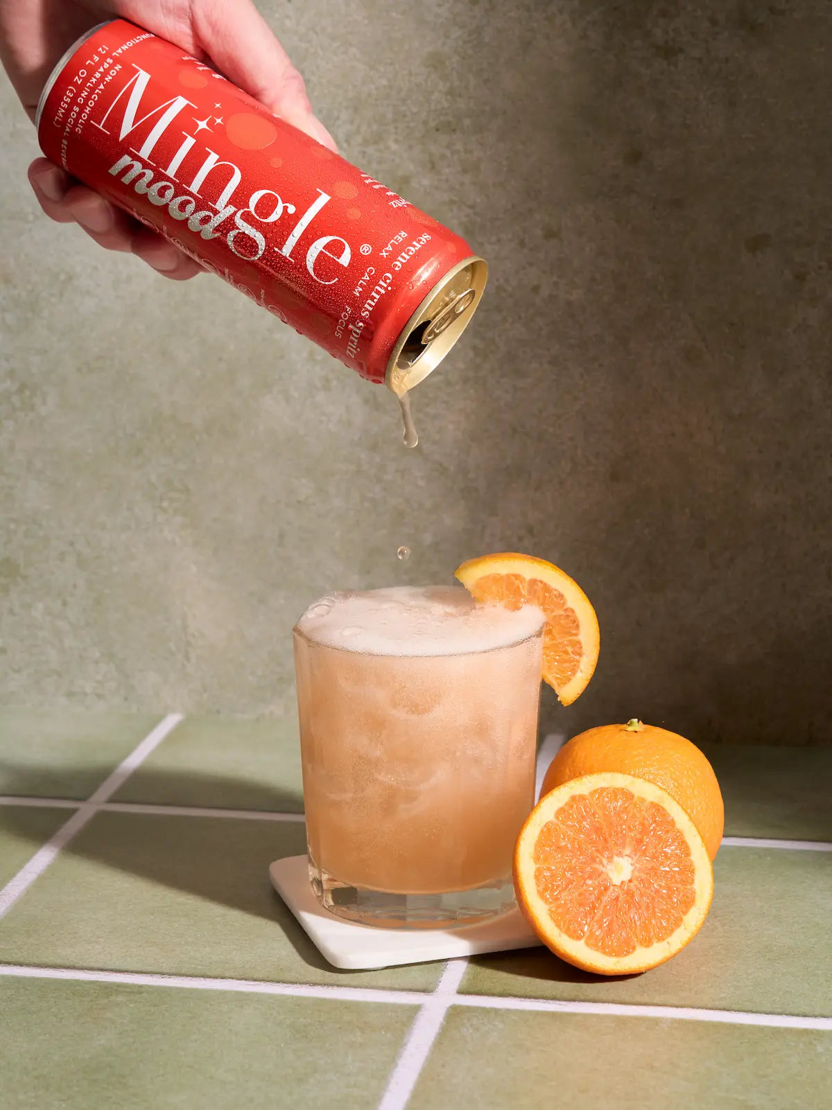 citrus functional mocktail