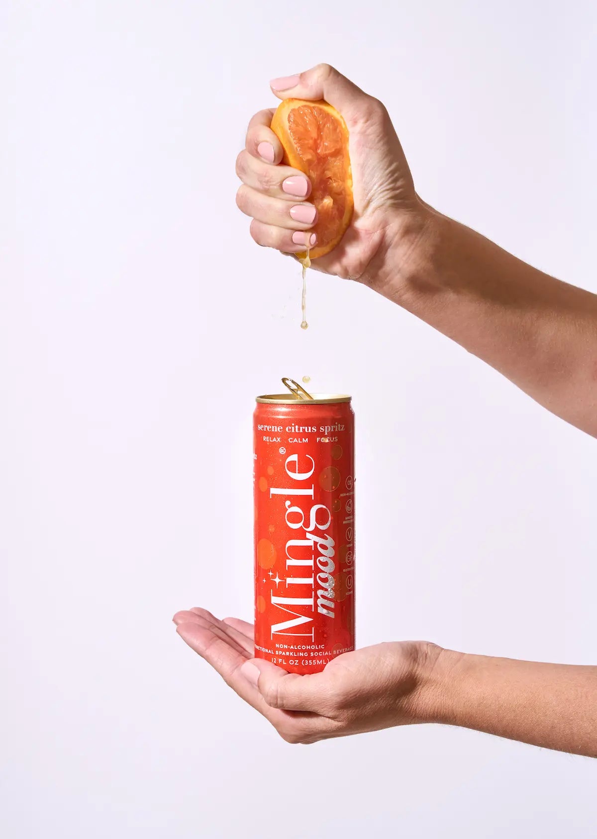 citrus functional mocktail