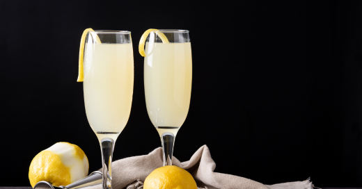 French 75 mocktail