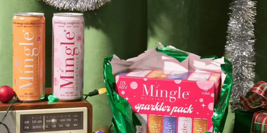 holiday-themed mocktails