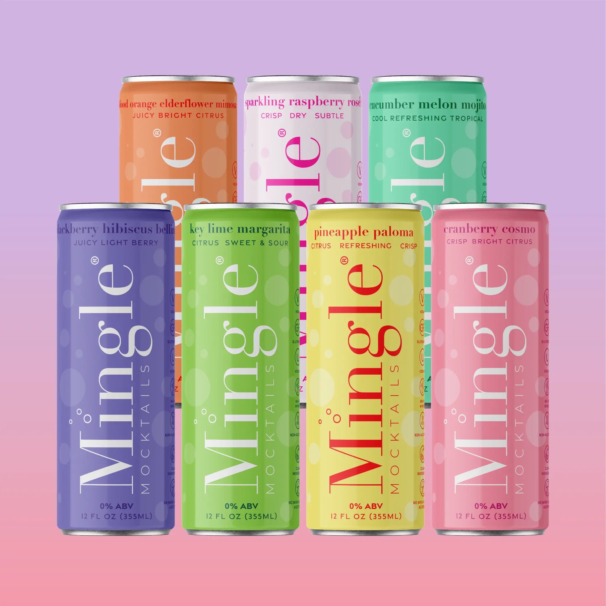 7 Mocktail Flavor Variety Pack