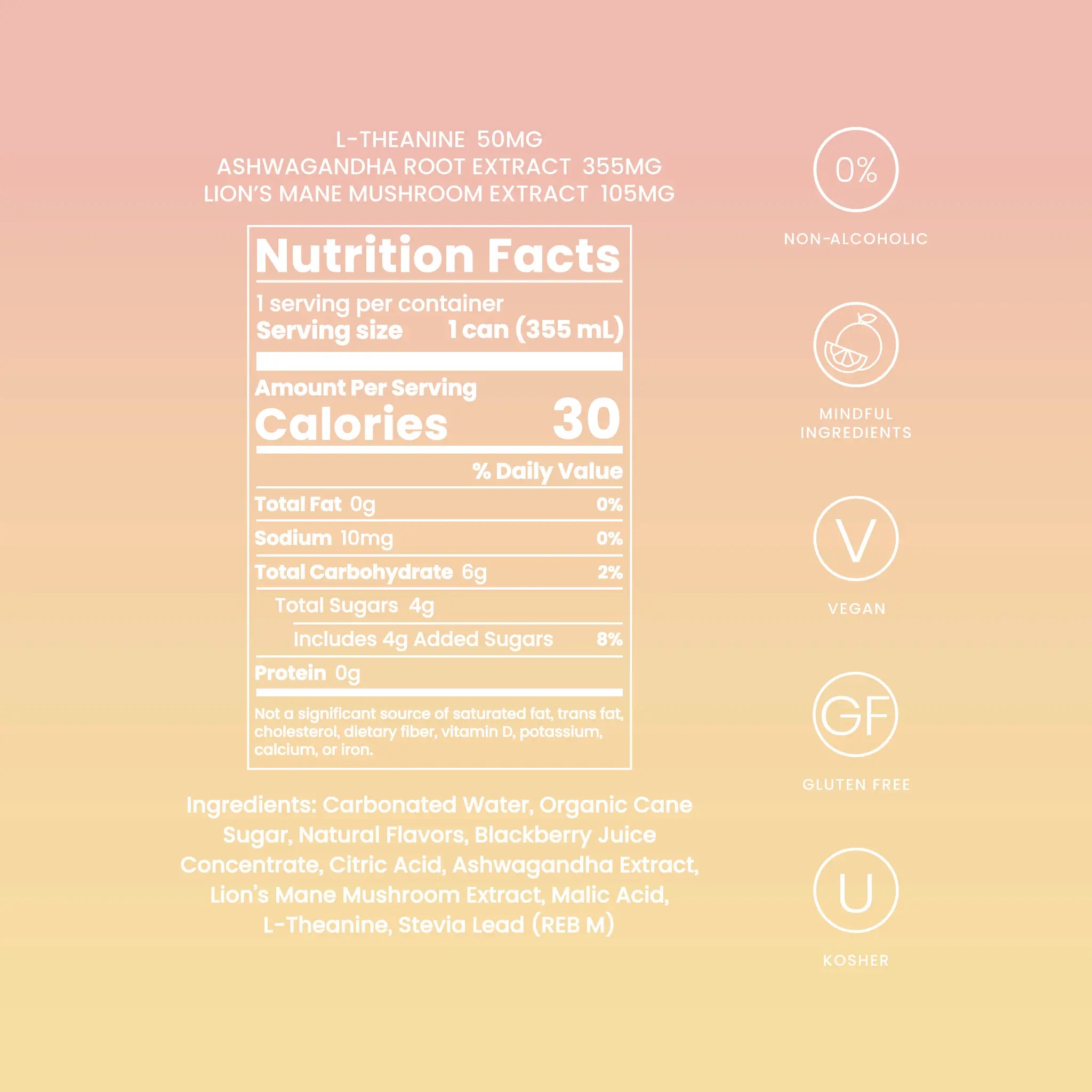 Berry Lemon Bliss Functional Beverage