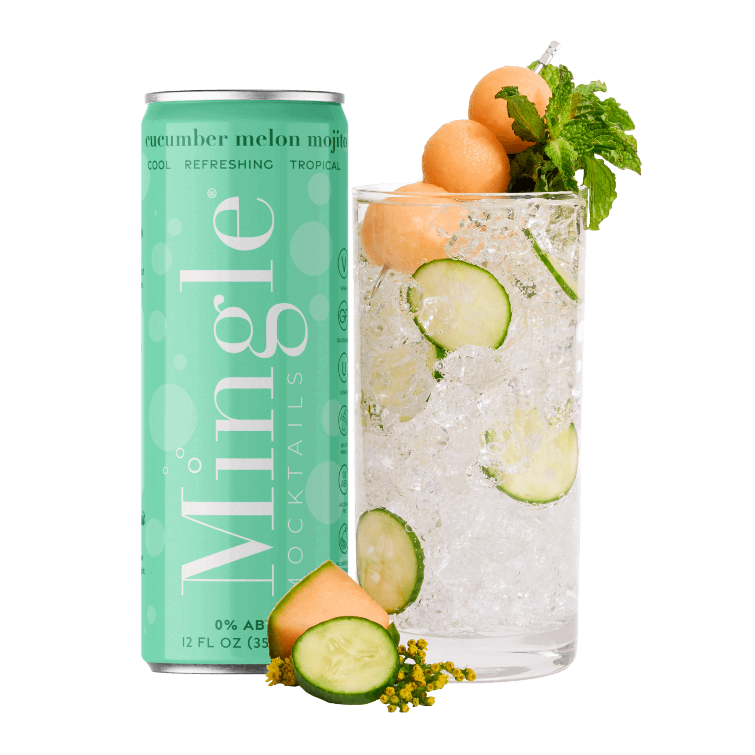 Cucumber Melon Mojito