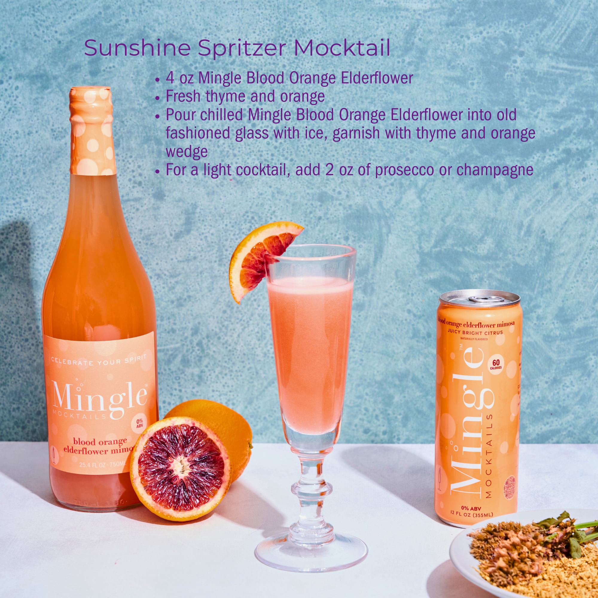 mimosa-low calorie-glutenfree-vegan-nonalcoholic-elderflower-bloodorange-mingle-mocktail-readytodrink-can-mocktail-recipe