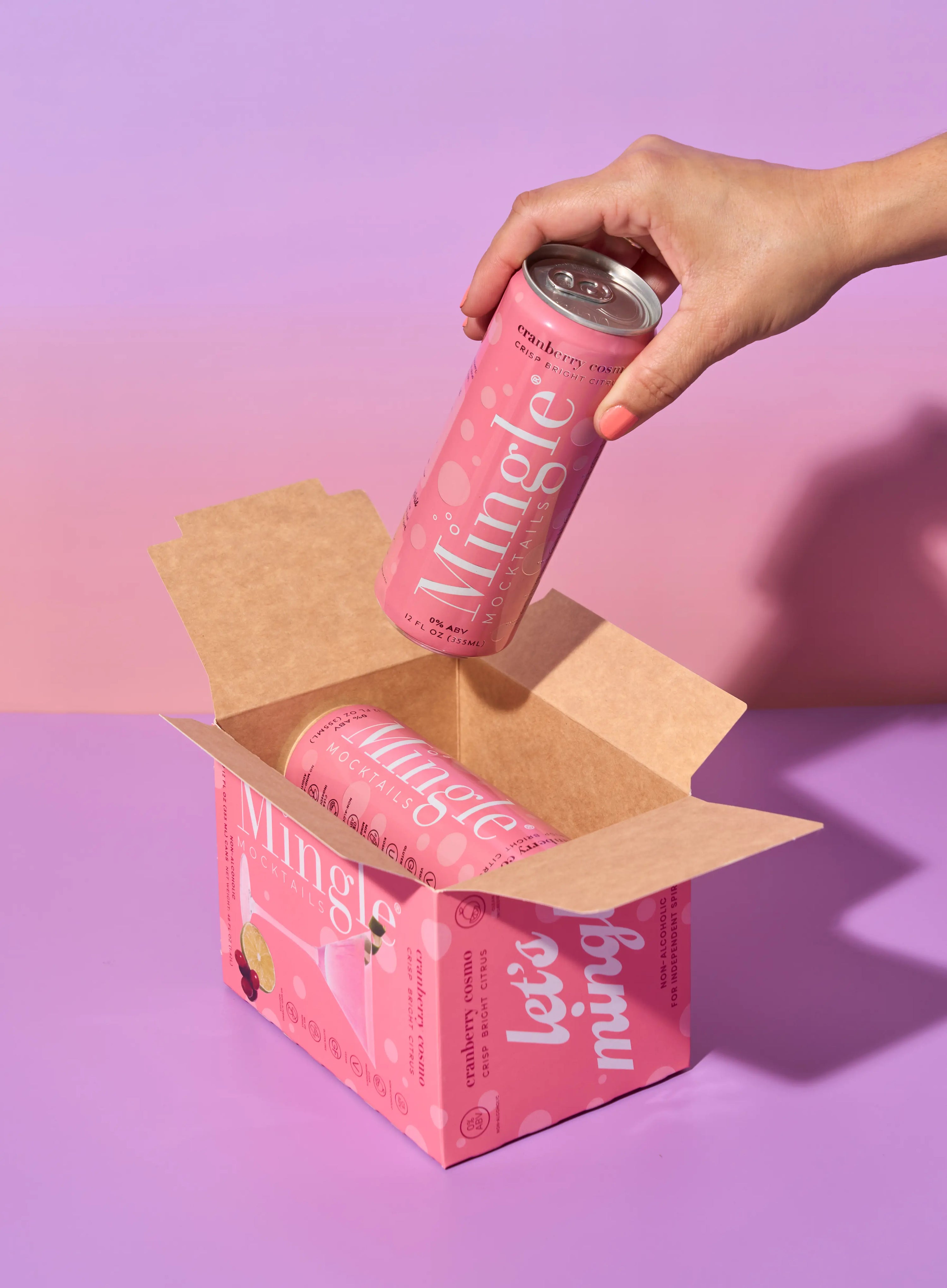 Cranberry Cosmo Mocktail