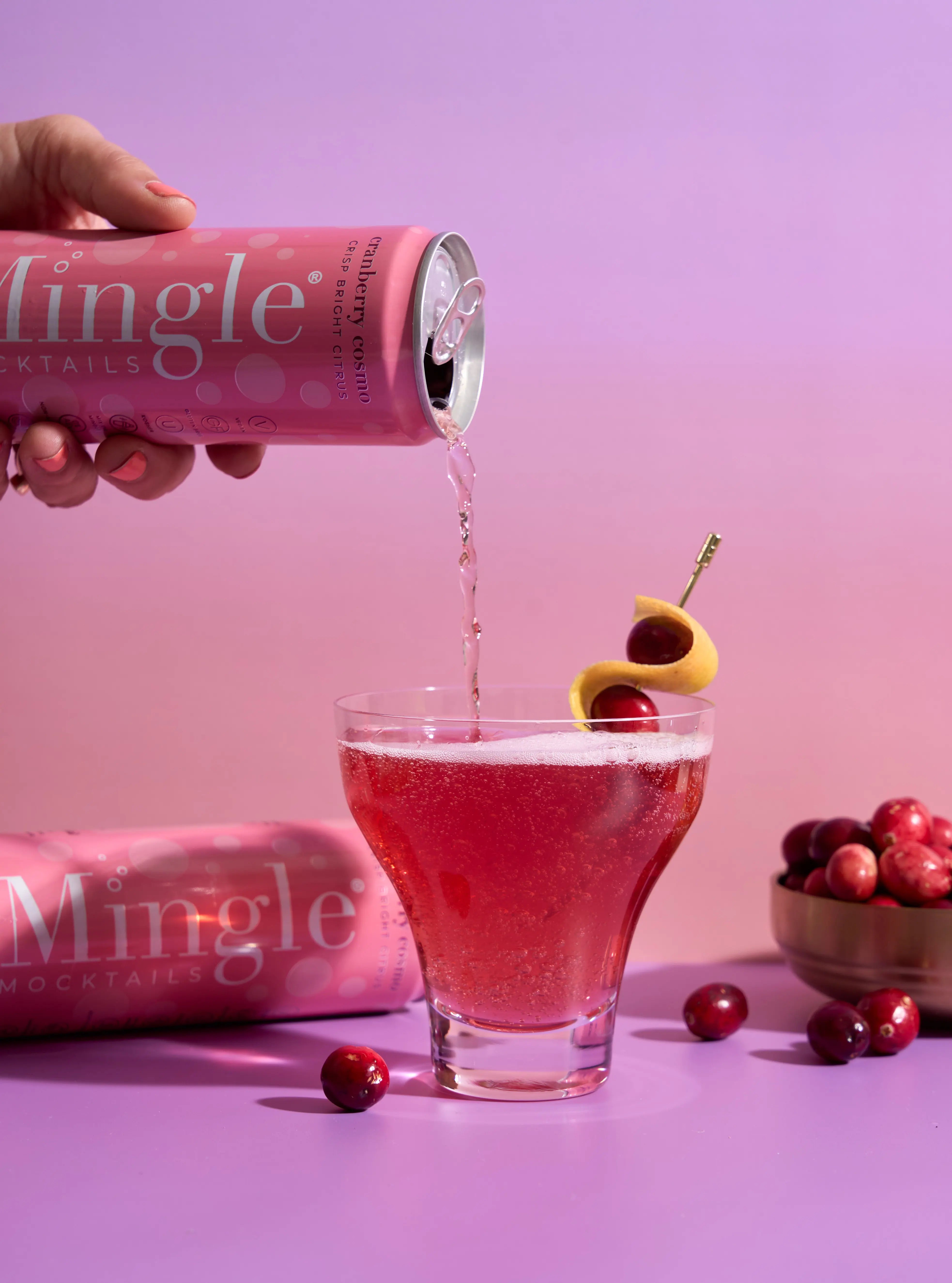 Cranberry Cosmo Mocktail