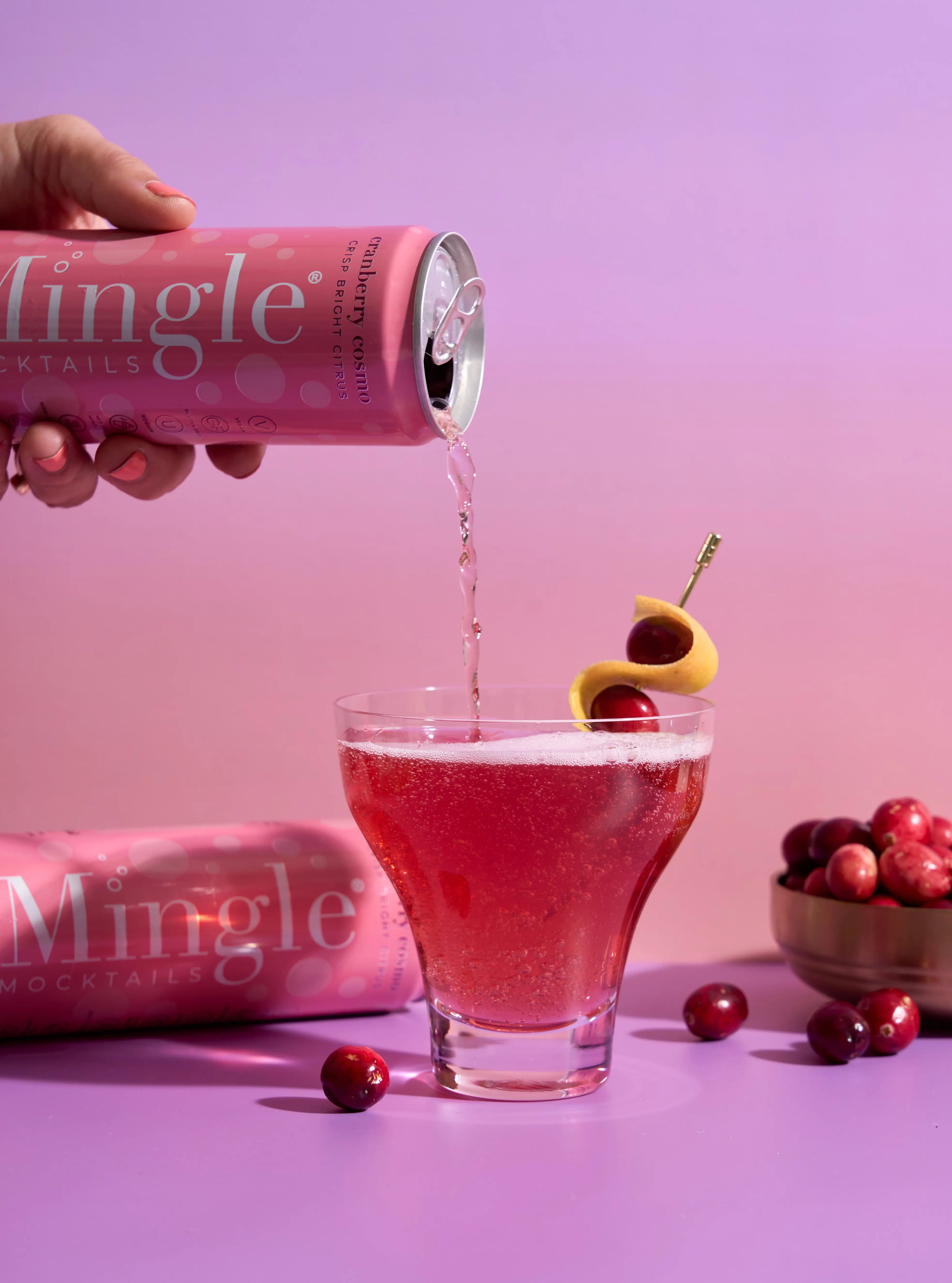 Cranberry Cosmo Mocktail