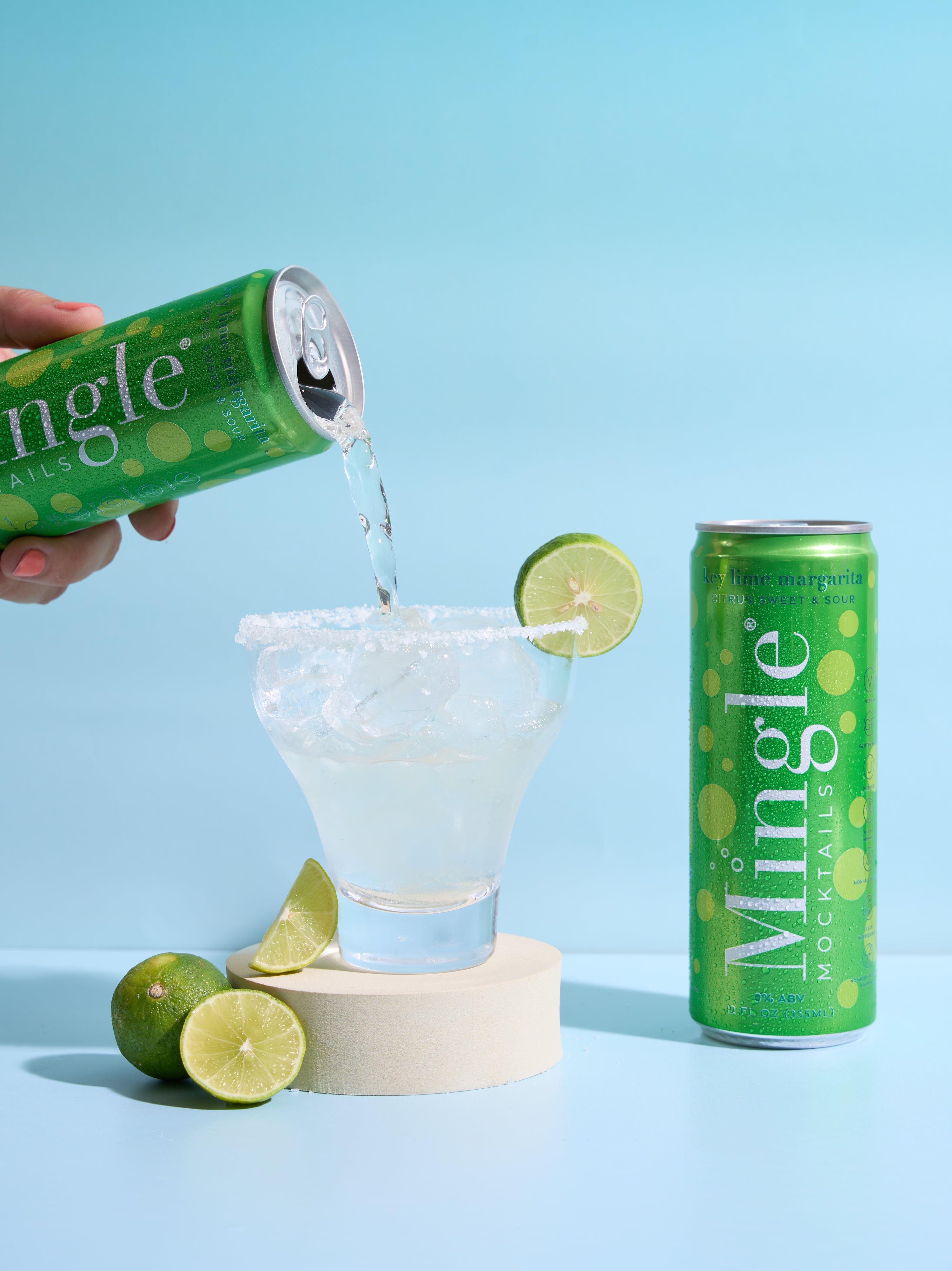 Key Lime Margarita Mocktail