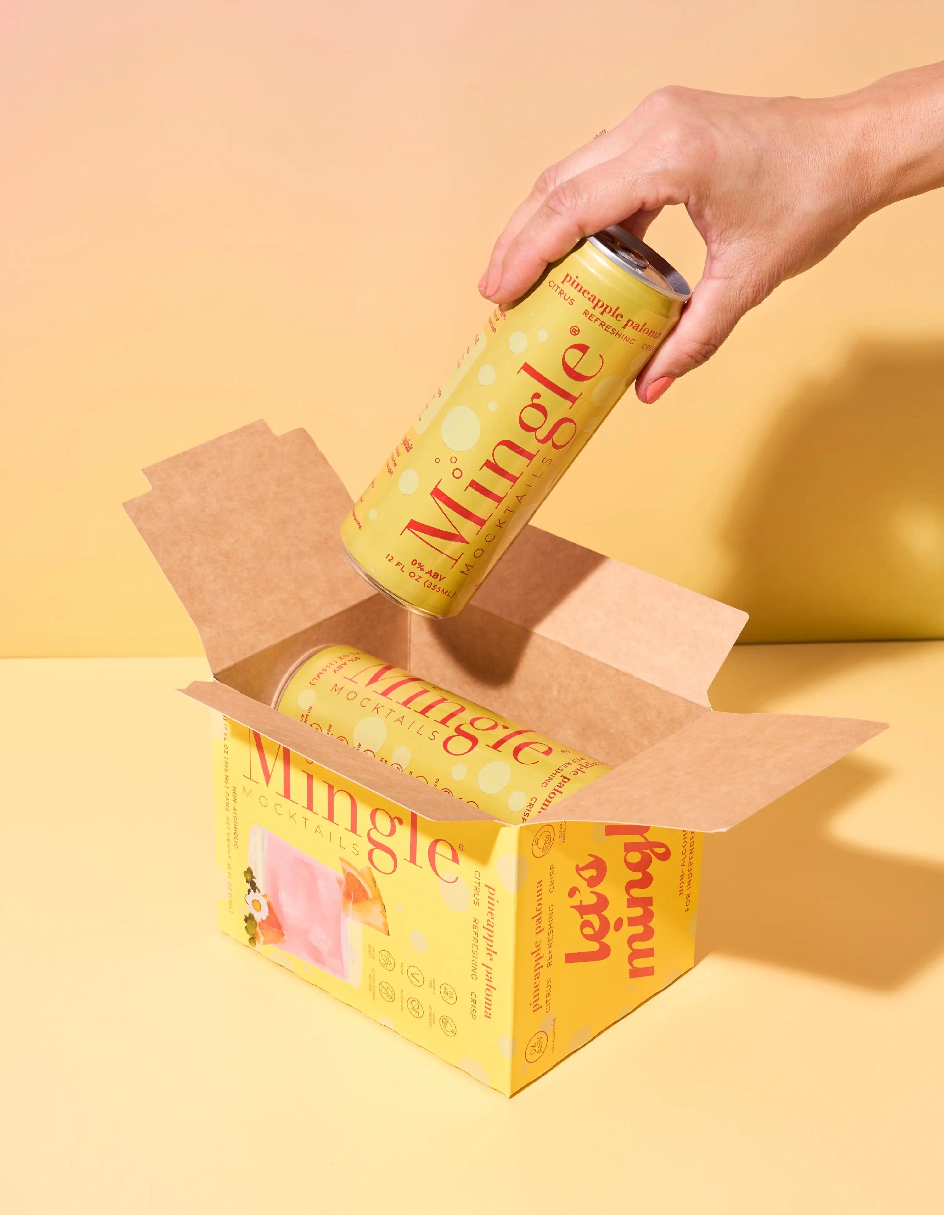 Pineapple Paloma Mocktail