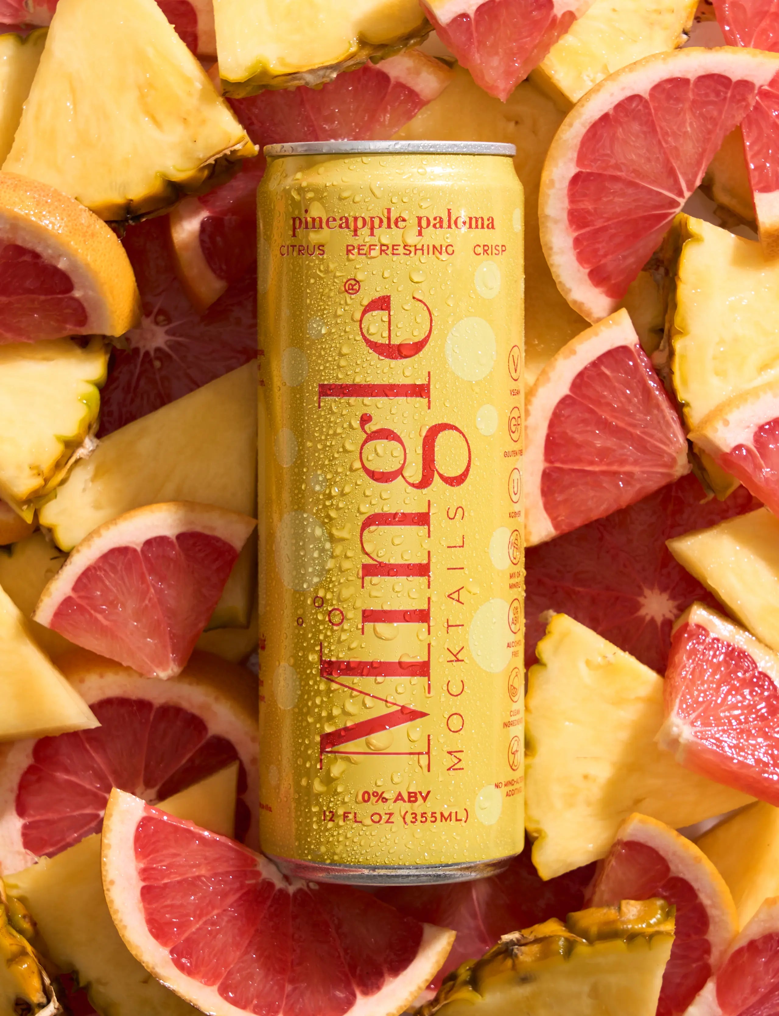 Pineapple Paloma Mocktail