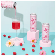 Sparkling Raspberry Rosé Mocktails