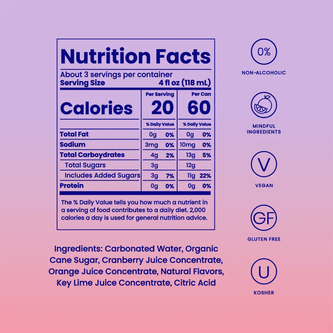 Cranberry Cosmo Mocktail