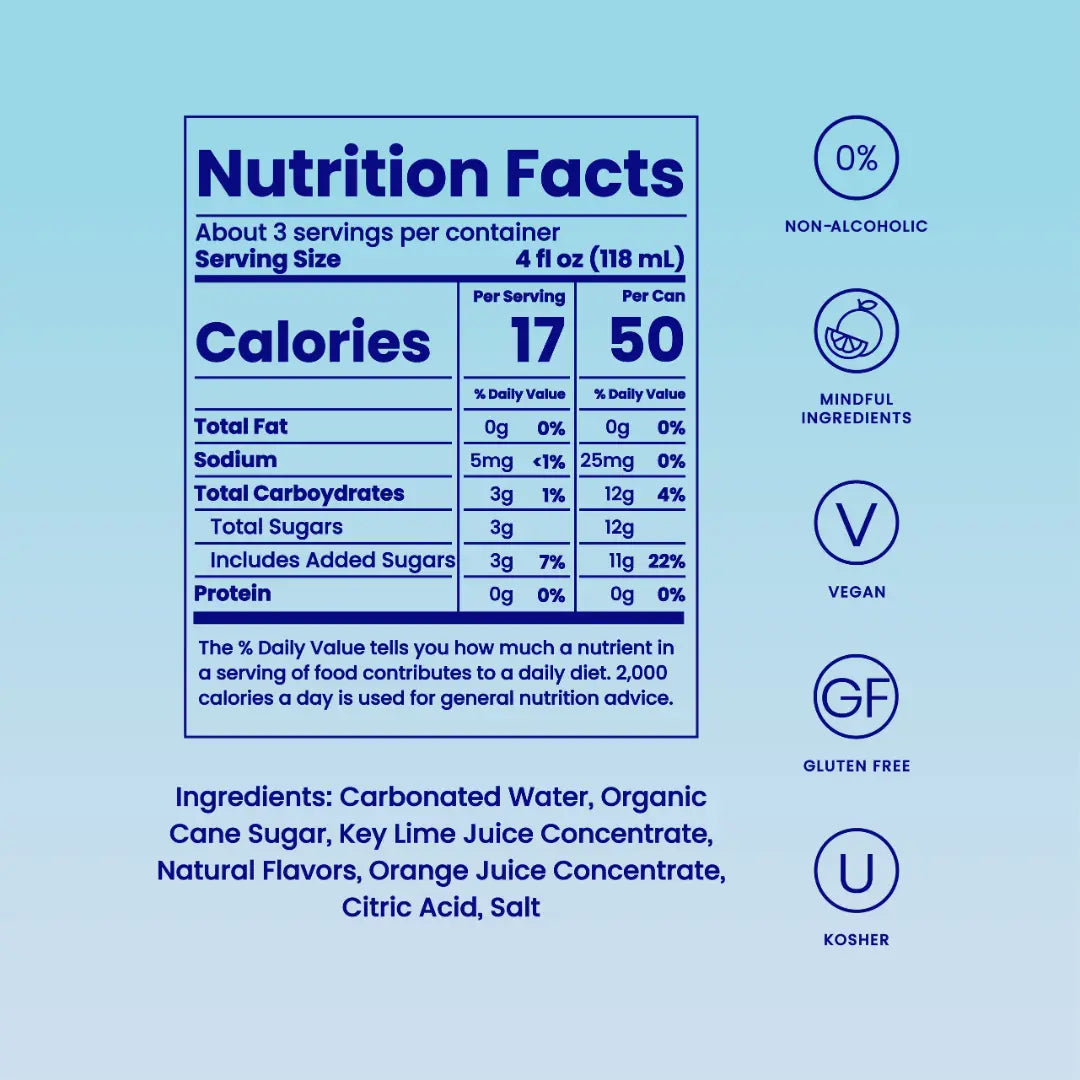 Key Lime Margarita Mocktail