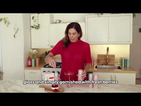 Sparkling Raspberry Rosé Mocktails | Mingle