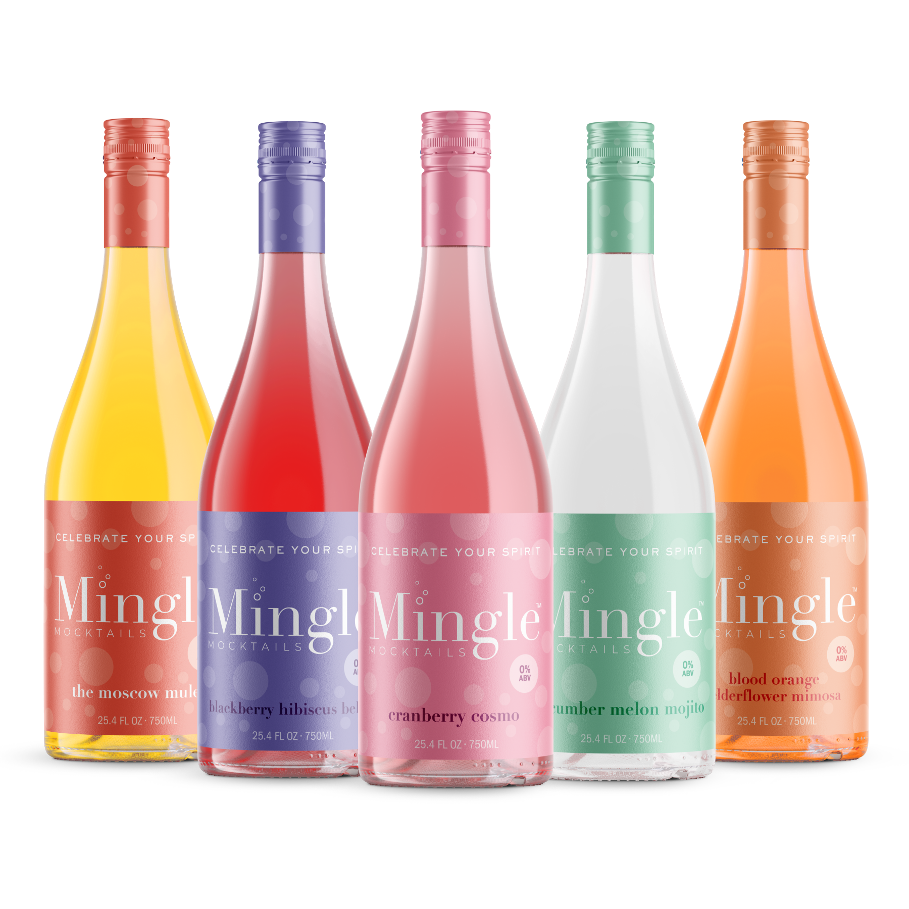 Mocktails party Variety Packs bottles